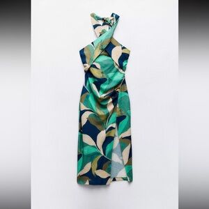 Zara Dress - Halter Midi Dress